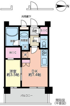スタジオデン荻窪の間取り