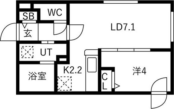 ラグナベルデ苗穂駅前