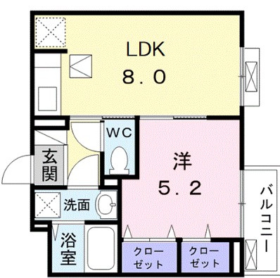 プランドールの間取り
