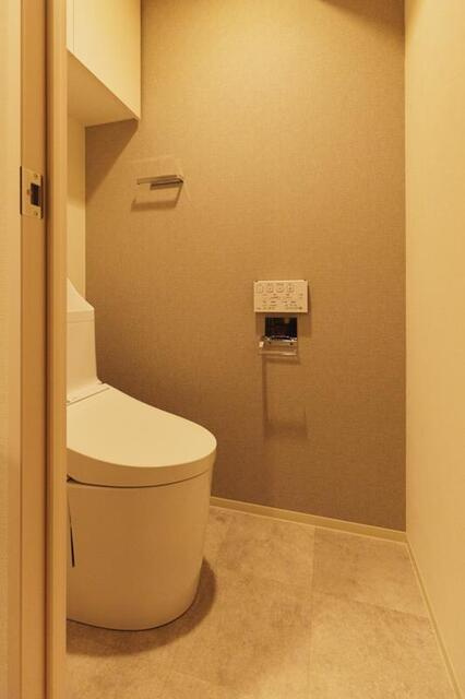 フロンティアレジデンス錦糸公園のトイレ|シンプルで使いやすいトイレです
