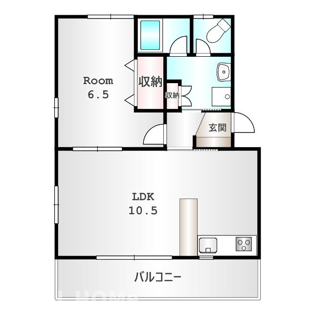１ＬＤＫ　都市ガス　の間取り|他社様掲載物件もまとめてご紹介、ご案内可能です(^^)/