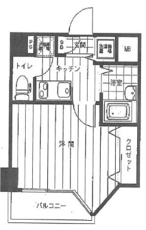 【間取り】 | プレール・ドゥーク水天宮Ⅱ | 間取りです。