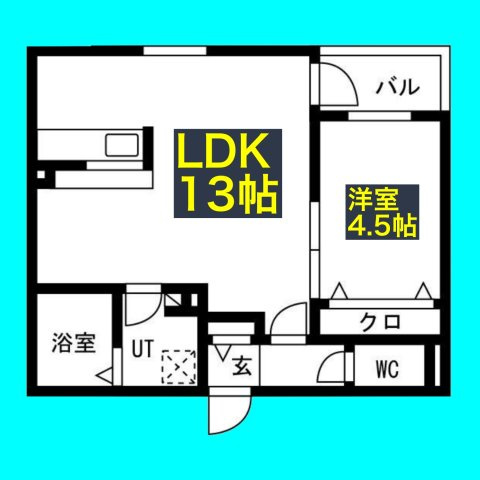 クラージュ浄心の間取り