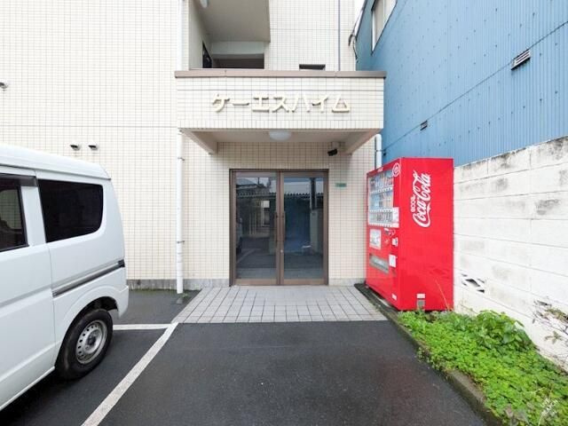 ケーエスハイムのエントランス