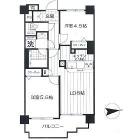ライオンズマンション白金台の間取り