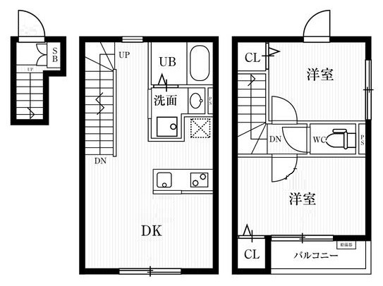 ミハス田園調布南の間取り|間取りです。