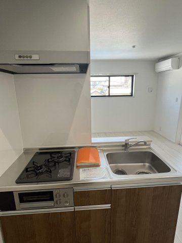 福岡市南区横手南町のアパートのキッチン
