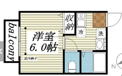 市川シティレジデンスの間取り