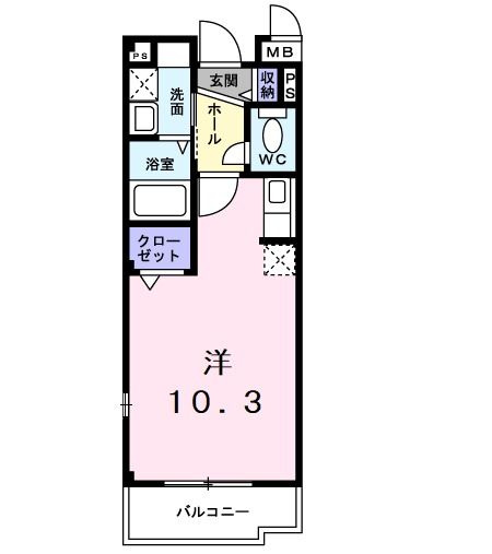 【間取り】 | グラシオッソ　Ｆ