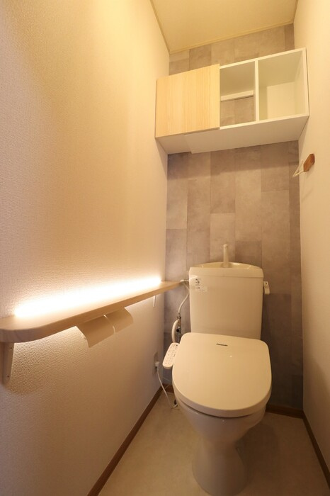府中市小柳町２丁目のアパートのトイレ|参考写真