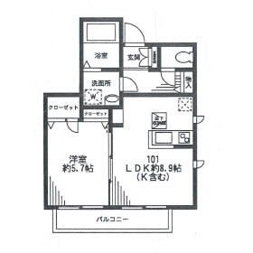 グランディオーゾ三田の間取り