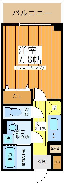 ベルク経堂壱番館の間取り