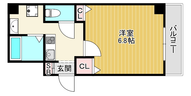 【間取り】 | ロイヤルクイーンズパーク関目