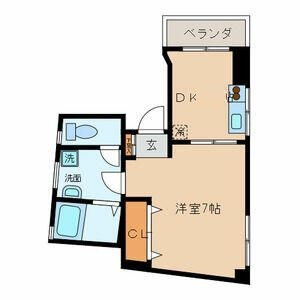 グレイスハイム駒込Ⅱの間取り|間取りです。