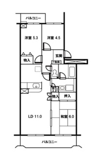 【間取り】 | 新座四季タウンＧ棟　