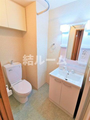 板橋区成増２丁目の賃貸マンションの洗面所