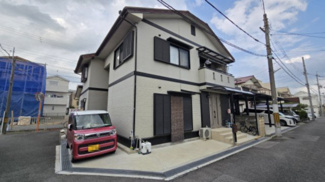 【外観】 | 高槻市西冠1丁目　戸建 | 南西角地！土地面積155.61㎡・建物延床面積167.78㎡