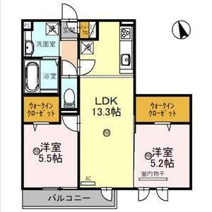 【間取り】 | フロイデプラッツ | お部屋の間取りです。
