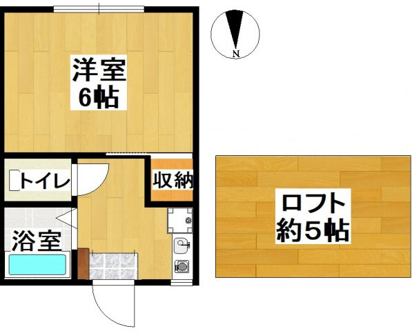【間取り】 | TOハイムB棟