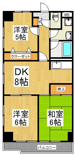 【間取り】 | 橋本大河原ビル(ハシモトオオカワラビル)