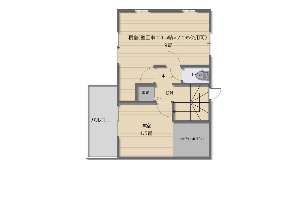 高砂市阿弥陀町北池中古戸建ての間取り
