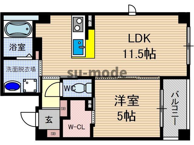 カミオン舟木の間取り