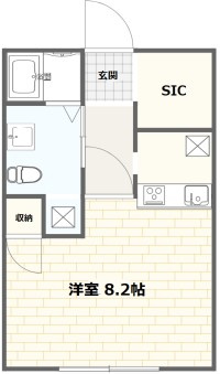 クイエオーラの間取り
