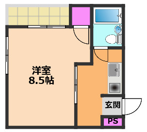 宮野マンションの間取り