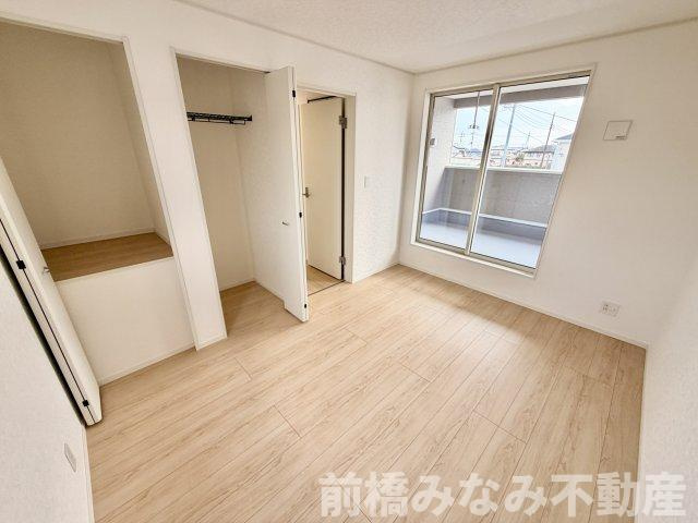 【新築】前橋市堀之下町第1　１号棟(全４棟)　クレイドルガーデン　新築建売分譲の洋室|個人の部屋や寝室として使える洋室です