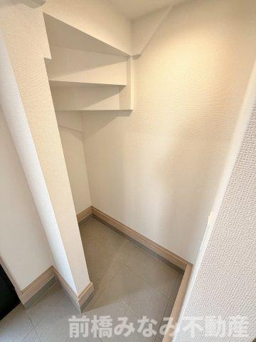 【新築】前橋市古市町　限定１棟　ハートフルタウン　新築建売の収納|収納スペース豊富です