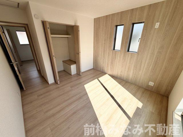 【新築】前橋市古市町　限定１棟　ハートフルタウン　新築建売の洋室|洋室です