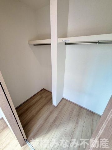 【新築】前橋市古市町　限定１棟　ハートフルタウン　新築建売の収納|こまごまとしたものを収納できそうですね