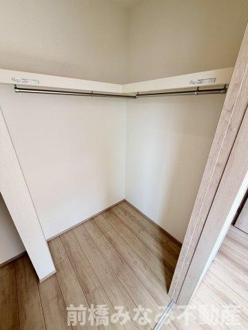 【新築】前橋市古市町　限定１棟　ハートフルタウン　新築建売の収納|十分な収納スペースがあります