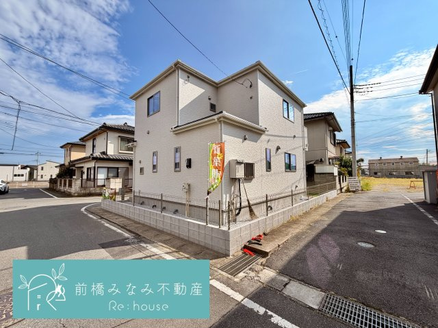 【新築】前橋市古市町　限定１棟　ハートフルタウン　新築建売の外観|落ち着いた雰囲気の外観です