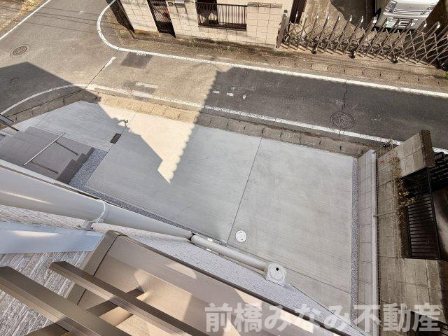 【新築】前橋市古市町　限定１棟　ハートフルタウン　新築建売の駐車場|駐車場に車を止められます