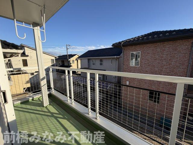 【中古】高崎市倉賀野町　５LDKのバルコニー|陽当たり良好なバルコニーです