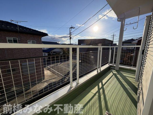 【中古】高崎市倉賀野町　５LDKのバルコニー|落ち着いた時間を過ごせるバルコニーです