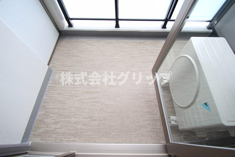 デュオステージ横濱天王町のバルコニー