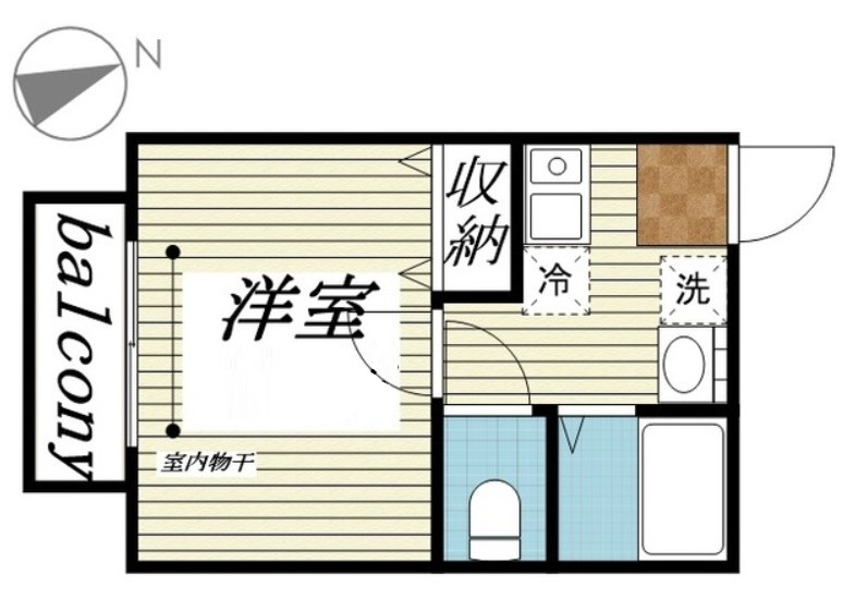 市川シティレジデンスの間取り