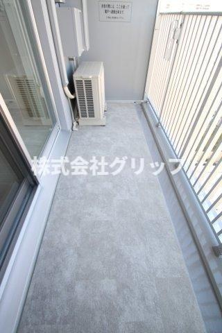 パークアクシス横浜阪東橋のバルコニー