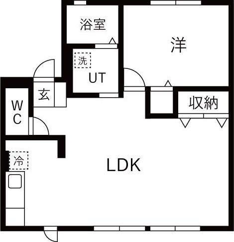 シルクハイムの間取り