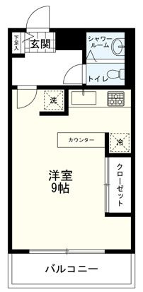 パークアベニューの間取り