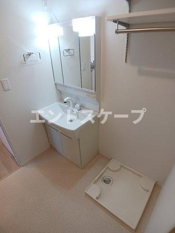 パークアクシス藤岡・Ｅの洗面所|高崎、前橋のお部屋探しはエンドスケープまで！お客様の理想お聞かせ下さい♪