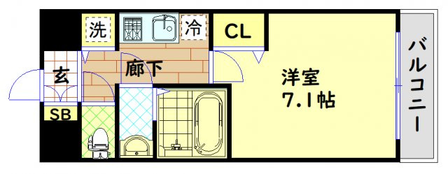 【間取り】 | ファステート大阪ドームシティ