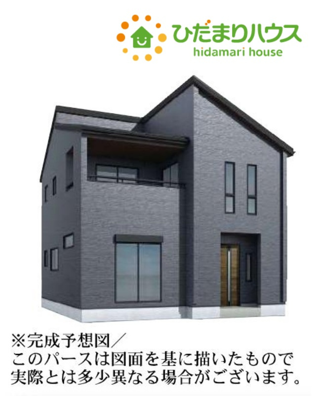 熊谷市久下4丁目　新築一戸建て　リーブルガーデン　01の完成予想図