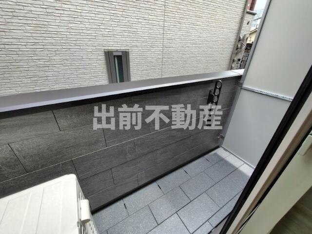 チョトラ新大塚のバルコニー