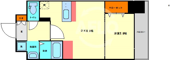 RPレジデンス都島の間取り|RPレジデンス都島　間取り
