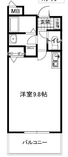 【間取り】 | レジデンスＫu