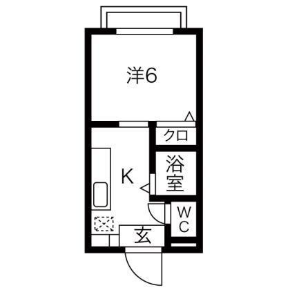 川崎市麻生区上麻生２丁目のアパートの間取り