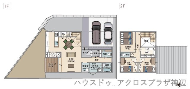 高西町川尻1号棟　3790万の間取り|3LDK、土地面積：175.54㎡、建物面積：103.01㎡